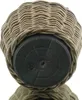 VAN DER LEEDEN DRYPOT® Rattan Pflanzkübel Grau Ø 32 cm - Produktbild-Vorschau 3