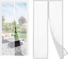 BROS Magnetisches Insektenschutznetz, weiß, 160 x 220 cm Produktbild-Vorschau 11