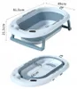 Babywanne - Babybadewanne 65x38 cm - Badewanne faltbar Blau Produktbild-Vorschau 8