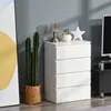 HOMCOM Kommode Schubladenschrank Sideboard mit 4 Produktbild-Vorschau 8
