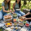 Relaxdays, sada vzduchotěsných nádob, 38 kusů (19 nádob + Náhled obrázku produktu 7