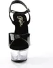 KISS-209 Damen Sandale von Pleaser, Schwarz Transparent , Produktbild-Vorschau 2