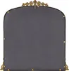 BELIANI Nástěnné zrcadlo zlaté kovové 71 x 71 cm nástěnné Náhled obrázku produktu 4