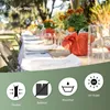 A table set for an outdoor meal with decorations. Produktbild-Vorschau