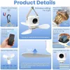 Ø24cm Tragbarer Zeltventilator mit Licht, Hängeventilator Produktbild-Vorschau 7