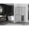 Mexen Kioto+ L Duschwand mit Walk-in-Regal 90 x 200 cm, Produktbild-Vorschau 2