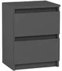Kommode - Anthrazit - 40 x 30 x 52 cm - Modern R-2 Produktbild-Vorschau 1
