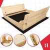 KOTARBAU® Sandkasten mit Abdeckung 140x140 cm Sandkiste aus Produktbild-Vorschau 6