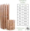 SEVICO 5m Staketenzaun 35cm x 5m mit Lattenabstand 3-4cm Produktbild-Vorschau 7