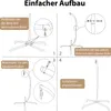 COSTWAY Hängesesselgestell, Hängesessel Gestell mit Haken, Produktbild-Vorschau 7