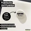 Huuraa Magnet Achtung Rentner Schriftzug 59mm Produktbild-Vorschau 3