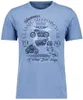 Ragman T-Shirt mit Frontprint 3006182 in blau
