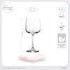 IMPERIAL Eckige Weingläser 380ml Set 6-Teilig "Rio" Produktbild-Vorschau 4