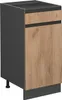 Küchenunterschrank Vicco R-Line Goldkraft Eiche 40 cm Produktbild-Vorschau 1