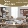 LS-LebenStil Stapelbox Allzweckbox 30x20x15cm ️ recycelt Produktbild-Vorschau 4