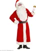 A man dressed as Santa Claus holding a gold coin. Produktbild-Vorschau