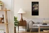Wandkunst Leinwand Bild Uhr Geräuschlos Kunstdruck 30x60 Produktbild-Vorschau 3