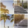 Bild auf Leinwand - Leinwandbild - 5 Teile - Strand Palmen Produktbild-Vorschau 8