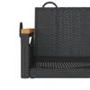 Hojdacia lavica čierna 109x62x40 cm polyratan Náhľad obrázku produktu 8