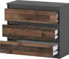 Kommode mit 3 Schubladen Sideboard Schubladenschrank Produktbild-Vorschau 5