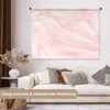 MuchoWow® Wandteppich Wandbehang Marmor - Rosa - Weiß - Produktbild-Vorschau 2