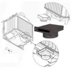 Adapter do powietrza zewnętrznego do kominka Podgląd zdjęcia produktu 2
