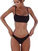 Bikini Sets für Damen Push Up Tanga mit niedriger Taille Produktbild-Vorschau 1
