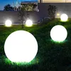 2er Set LED Solarleuchte, Kugel weiß, H 65 cm Produktbild-Vorschau 15