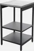 sweeek - Outdoor-Küche aus Stahl mit 2 Regalböden L 49 cm - Produktbild-Vorschau 1