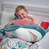 Grand Requin En Peluche 60 Cm Bleu Foncé Voir les images du produit 14