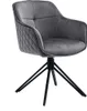 Armlehnenstuhl HARPER SARINA BHT 59x82x62 cm grau Produktbild-Vorschau 25