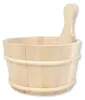 Sauna-Aufgusskübel aus Espe naturbelassen 4 Liter Produktbild-Vorschau 1