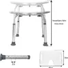 JOIEYOU Duschhocker Duschstuhl Badhocker Duschhilfe Produktbild-Vorschau 5