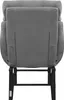 The back view of a gray recliner chair. Produktbild-Vorschau
