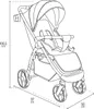 MoMi MIYA EVA – Buggy mit Einhand-Faltung, XL-Räder, Produktbild-Vorschau 6