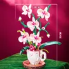 Orchidee bouwstenen set, orchidee bloem bouwstenen, planten Productafbeelding-voorbeeld 12