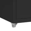 vidaXL Armoire de classement à roulettes noire 28x41x69 cm Voir les images du produit 6
