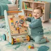 Lauflernwagen aus Holz für Babys ab 1 Jahr Laufwagen Produktbild-Vorschau 16