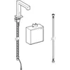 Geberit 116173SN1 Brenta WT-Arm.,Standmontage, Batterie Produktbild-Vorschau 2