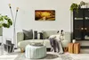 Wandbild Leinwand Bilder Wanduhr 60x30 Gemälde Landschaft Produktbild-Vorschau 4