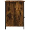 vidaXL Table de nuit chêne fumé 40x42x60 cm bois composite Voir les images du produit 7