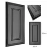 3D PVC nástěnné panely 100x50 cm černé - italský design, Náhled obrázku produktu 3