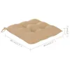 VidaXL 3062586, Terrasse, Gepolsterter Sitz, Teak, Beige, Produktbild-Vorschau 10