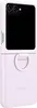 A lavender Samsung flip phone case with a ring attachment is shown against a white background. Anteprima dell’immagine prodotto