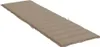 A single beige sun lounger cushion laid out on a white background. Náhľad obrázku produktu