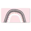 MuchoWow® Mauspad Mousepad Regenbogen - Minimalismus - Rosa Produktbild-Vorschau 1