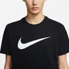 Nike M Nsw Tee Icon Swoosh Black/White Black/White L Produktbild-Vorschau 3