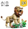LEGO Creator 3-in-1 set: Wilde dieren - Majestueuze leeuw. Productafbeelding-voorbeeld 27