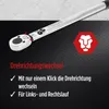 TECPO Drehmomentschlüssel Set 1/2" Zoll 40-210 Nm 6-tlg. Produktbild-Vorschau 7
