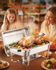 SucceBuy 8 Qt 2-pack rettangolare chafing dish buffet set - Anteprima dell’immagine prodotto 2